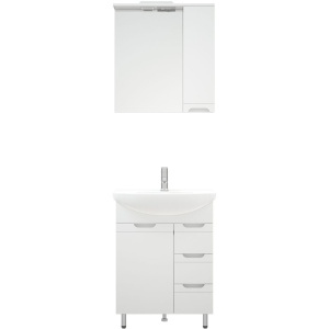 Мебель для ванной Corozo Лея 65 белая