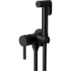 Гигиенический душ Raiber Graceful RPB-009 со смесителем, С ВНУТРЕННЕЙ ЧАСТЬЮ, черный