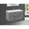 Тумба с раковиной Vincea Mia 100 бетон