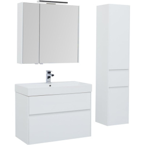 Мебельная раковина Aquanet Sanovit Slim Synergy 85