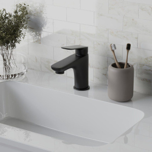 Купить Смеситель для раковины Paini Laguna LAYO205 черный матовый в Москве с доставкой Смеситель для раковины Paini Laguna LAYO205 черный матовый