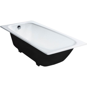 Купить Чугунная ванна Универсал Классик 150x70 см, с ножками, черная в Москве с доставкой Чугунная ванна Универсал Классик 150x70 см, с ножками, черная