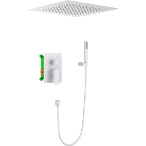 Купить Душевой комплект Timo Selene SX-2029/16SM С ВНУТРЕННЕЙ ЧАСТЬЮ, матовый белый в Москве с доставкой Душевой комплект Timo Selene SX-2029/16SM С ВНУТРЕННЕЙ ЧАСТЬЮ, матовый белый