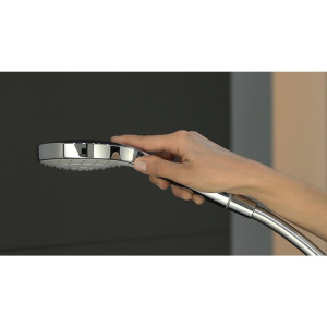 Купить Душевая лейка Hansgrohe Croma S 26804400 белый, хром в Москве с доставкой Душевая лейка Hansgrohe Croma S 26804400 белый, хром