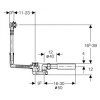 Слив-перелив для ванны Geberit 150.017.00.6
