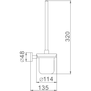 Купить Ершик Haiba HB87 10 в Москве с доставкой Ершик Haiba HB87 10