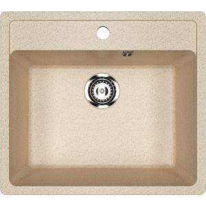 Купить Комплект Мойка кухонная Ulgran U-104 -302 песочная + Смеситель U-001 -302 песочный в Москве с доставкой Комплект Мойка кухонная Ulgran U-104 -302 песочная + Смеситель U-001 -302 песочный