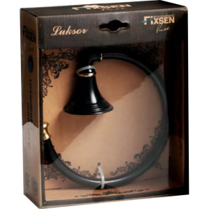 Полотенцедержатель Fixsen Luksor FX-71611B полукольцо