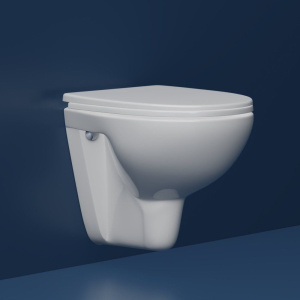 Купить Унитаз подвесной Wanfald Lauta 47302100005 белый в Москве с доставкой Унитаз подвесной Wanfald Lauta 47302100005 белый