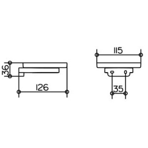 Мыльница для ванной Keuco Collection Moll 12755019000 хром