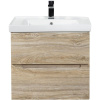 Тумба с раковиной Art&Max Techno подвесная, 60, дуб мелфорд