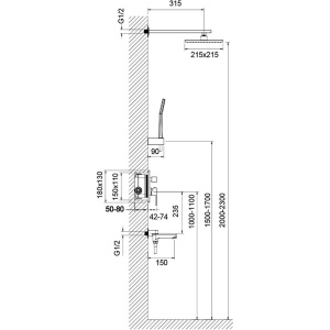 Купить Душевой комплект Timo Selene SX-3069/17SM С ВНУТРЕННЕЙ ЧАСТЬЮ в Москве с доставкой Душевой комплект Timo Selene SX-3069/17SM С ВНУТРЕННЕЙ ЧАСТЬЮ