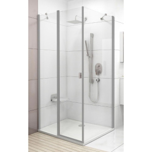 Душевой уголок Ravak Chrome CRV2-90+CPS-90 Transparent, профиль сатин