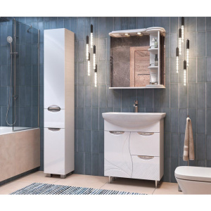 Тумба с раковиной Vigo Callao 70 1 дверца, 2 ящика