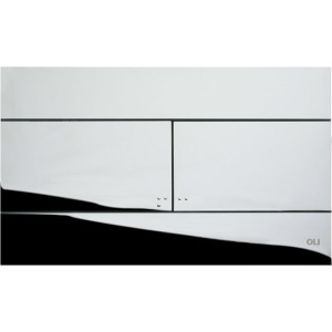 Система инсталляции для унитазов OLI Oli 80 300572mSl00 с кнопкой смыва Slim, хром глянец