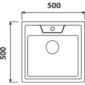 Купить Мойка кухонная Kaiser KSS-5050 в Москве с доставкой Мойка кухонная Kaiser KSS-5050