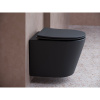 Унитаз подвесной Ceramicanova Balearica Rimless CN6000MB черный матовый