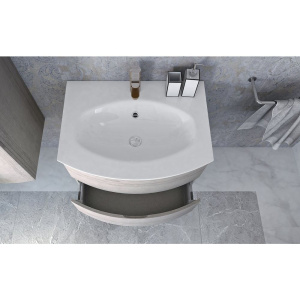 Тумба с раковиной Cezares Vague 70 rovere sbiancato