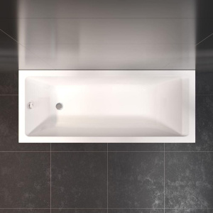 Акриловая ванна AM.PM Gem 170x70 см, с каркасом, с экраном