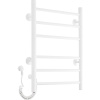 Полотенцесушитель электрический Domoterm Аврора DMT 109-6 40х60, белый, L