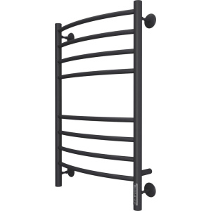 Купить Полотенцесушитель электрический Terminus Классик П8 500x800, матовый чёрный в Москве с доставкой Полотенцесушитель электрический Terminus Классик П8 500x800, матовый чёрный