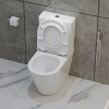 Унитаз-компакт BelBagno Flay-r BB2149CP-TOR безободковый, крышка BB865SC с микролифтом, бачок BB2149T