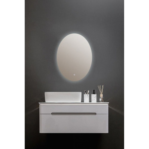 Зеркало Art&Max Сarrara 57х77 с LED-подсветкой, 6000К