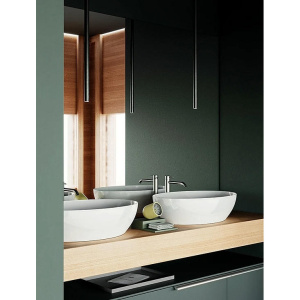 Купить Раковина накладная GSI Pura 60 884211 белая в Москве с доставкой Раковина накладная GSI Pura 60 884211 белая