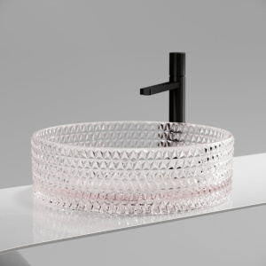 Купить Раковина Ceramicanova Cristal CN6062 прозрачная в Москве с доставкой Раковина Ceramicanova Cristal CN6062 прозрачная