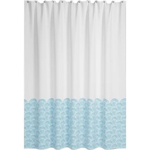Штора для ванной IDDIS Base BW05P18i11 180х200, голубая