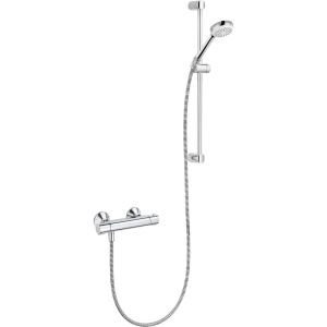 Термостатический смеситель Kludi Logo Shower Duo 6857505-00 с душевым гарнитуром