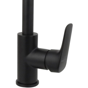 Смеситель для кухни Акватек Вега AQ1082MB матовый черный