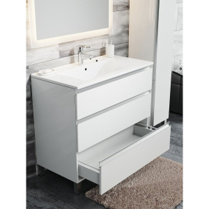 Тумба с раковиной Sanvit Авеню 3 120, белая