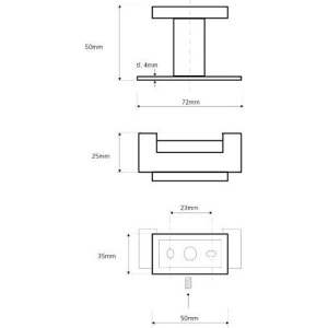 Крючок Bemeta Plaza 118106032