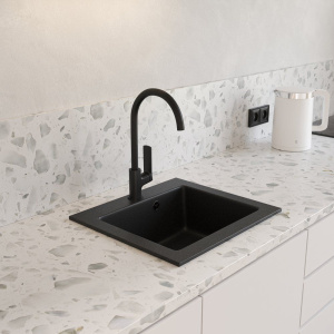 Мойка кухонная Domaci Верона 48-44 черная