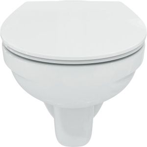 Унитаз подвесной Ideal Standard Tirso R034301 безободковый, с микролифтом