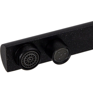 Смеситель для кухни Kaiser Decor 40144-2 черный мрамор