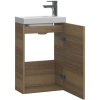 Тумба с раковиной Cersanit Lara 40 орех
