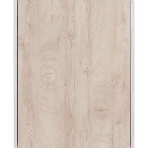 Шкаф Lemark Combi 60 дуб кантри, белый глянцевый