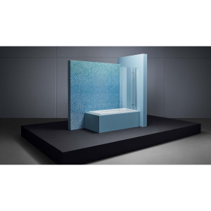 Стальная ванна Bette BetteOcean AR 170x75 см, с ножками, перелив сзади, с антискользящим покрытием, с шумоизоляцией