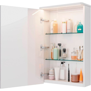 Зеркало-шкаф Lemark Zenon 50 с подсветкой