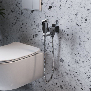 Гигиенический душ Paini Bella BLCR442 со смесителем, С ВНУТРЕННЕЙ ЧАСТЬЮ, хром