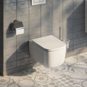 Унитаз подвесной IDDIS Bridge BRIRDSEi25 сиденье с микролифтом