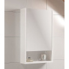 Зеркало-шкаф Runo Микра 40 белое