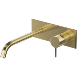 Смеситель для раковины Cezares Leaf BLI1-L-SR С ВНУТРЕННЕЙ ЧАСТЬЮ, sunrise