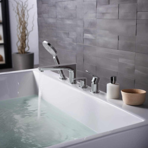 Смеситель на борт ванны Aquatek Бетта AQ1148CR хром