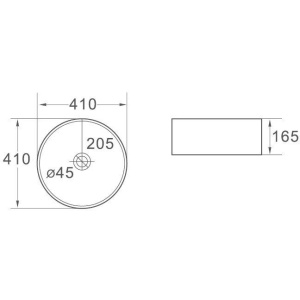 Раковина SantiLine SL-1055