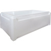 Акриловая ванна Royal Bath Triumph RB 665101 170x90 см, с каркасом, с экранами
