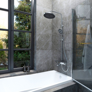 Душевая стойка IDDIS Shelfy SPASBBTi06