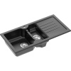 Мойка кухонная Domaci Сиена 54100-110 черная матовая